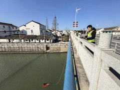 水質水量同步監測他們酪繹於太湖與長江的交匯處